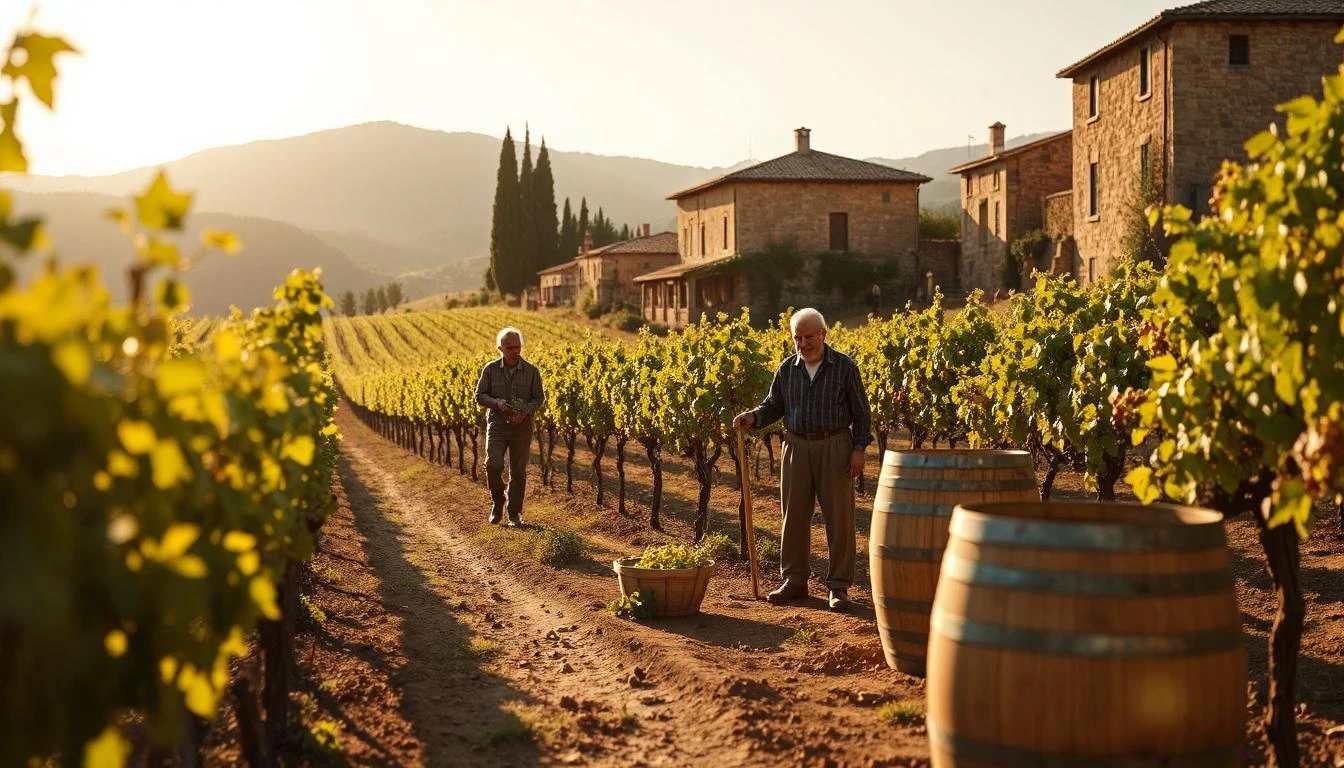 Image Stories From Italian Vineyards